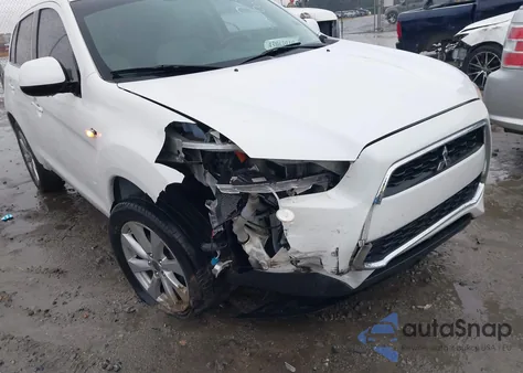 2015 Mitsubishi Outlander Sport Se from USA, damaged, VIN 4A4AP4AU8FE062548